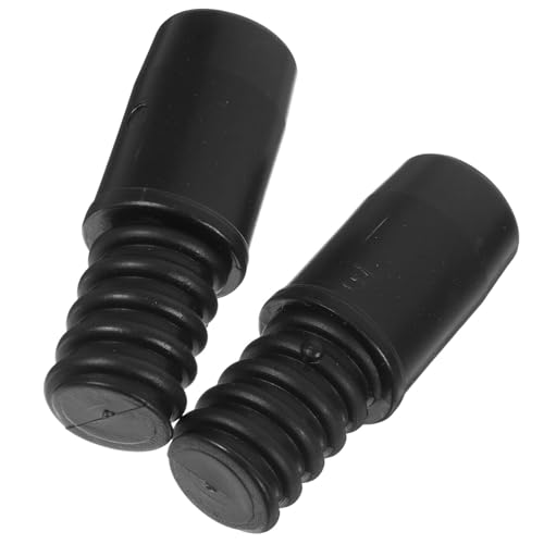 JECOMPRIS - JECOMPRIS Accessoires 2 Pièces Poignée De Balai Embouts Filetés Poignée De Tige De Balai De Corde À Linge De Remplacement Manchon De Tête (20Mm) Accessoires De Rallonge