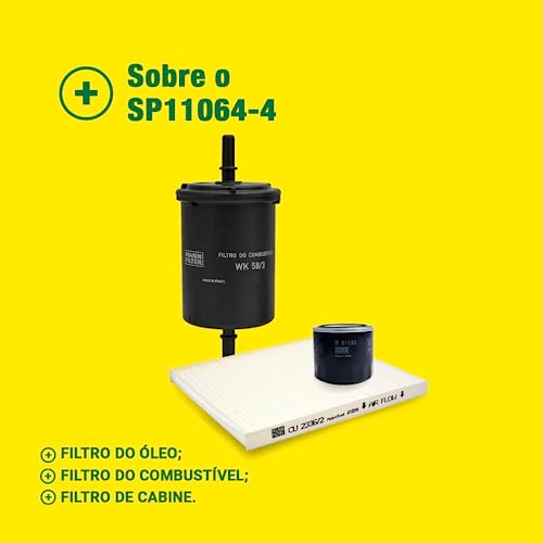 Kit de Filtros SP11063-4 para Hyundai HB20, Mann-Filter