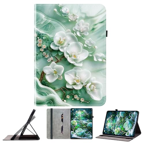 Coque antichoc iPad Air 11 M4 JZ rabat cristal peinture fleur