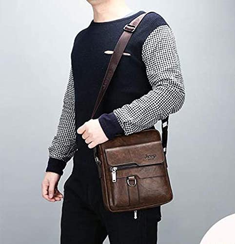 Jeep Buluo Men Leather Cross Bag - 2725463926558