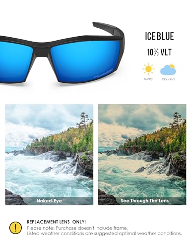 Image of BLAZERBUCK Anti-salt Polarized Replacement Lenses for Oakley Canteen 2006 Sunglass