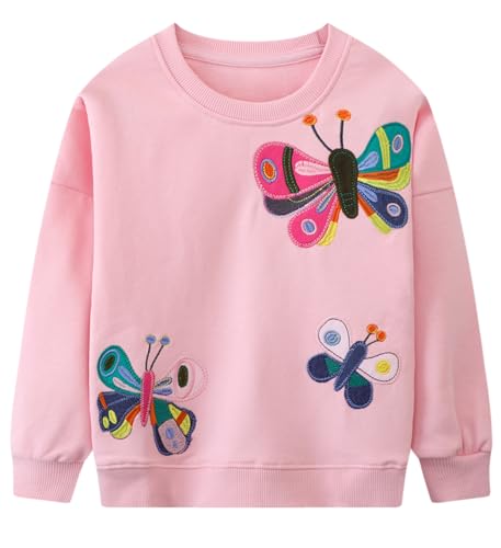 Image of Hongshilian Unisex Kids Cute Cartoon Cotton Sweater Shirt