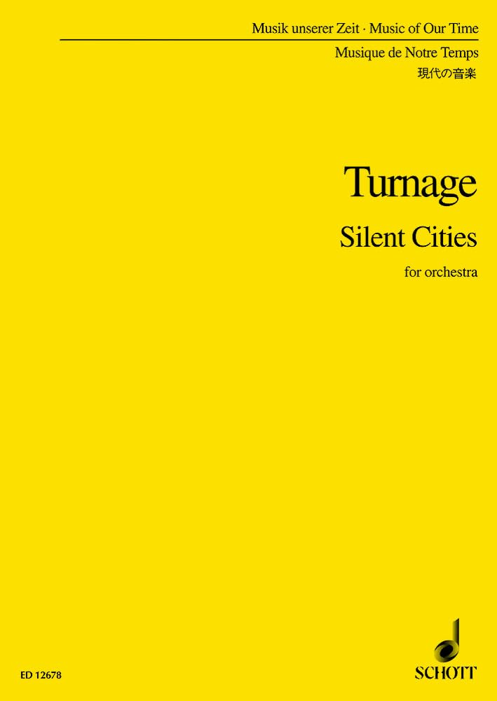 Silent Cities: Variants surrounding a tune by John Scofield. orchestra. Partition d'étude.