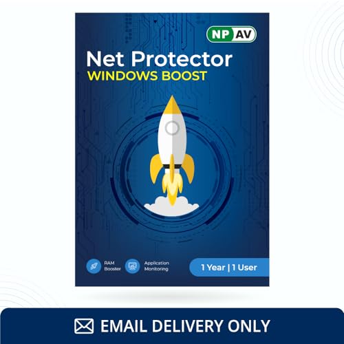 Net Protector Windows Booster for PC | 1 PC | Email Delivery in less than 2 hours