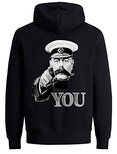 Sweat à Capuche Unisexe Imprimé Poster Historique Vintage Your Country Need You