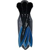 Material: Stahl & Nylon Haller Wurfmesserset Blue Tip 3 TLG.