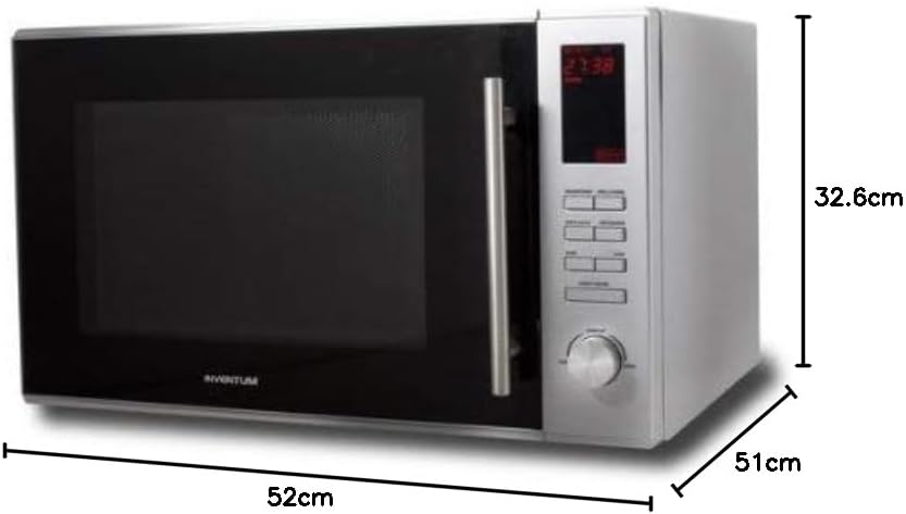 Dimensions of the Inventum MN305C Microwave Oven