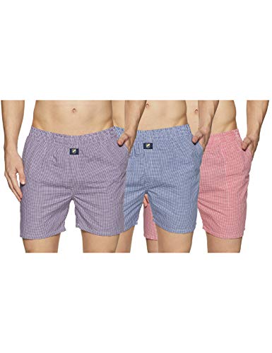 Image of Amazon Brand - House & Shields Men's Cotton Regular Boxer Shorts