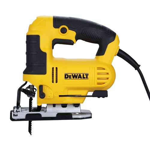 DEWALT DWE349-IN Jigsaw For Cutting Wood Metal and Plastic 650Watt with 6 Variable Speed, 2 Year Warranty (B08P3KLY6B) Amazon Price History, Amazon Price Tracker