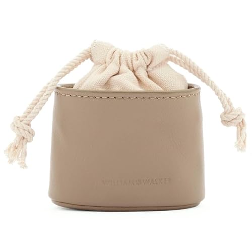 William Walker Exklusiver Leckerlibeutel aus Premium Rindsleder - Handgefertigt, Elegant & Robust - Ideal für Hundetraining und Spaziergänge - Perfekt für Alle Hundegrößen