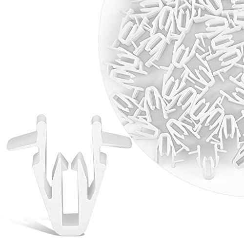 Image of GOOACC 50pcs Rear Hatch Door Side Garnish and Front Body Pillar Garnish Moulding Clip for Toyota Lexus 90467-09204
