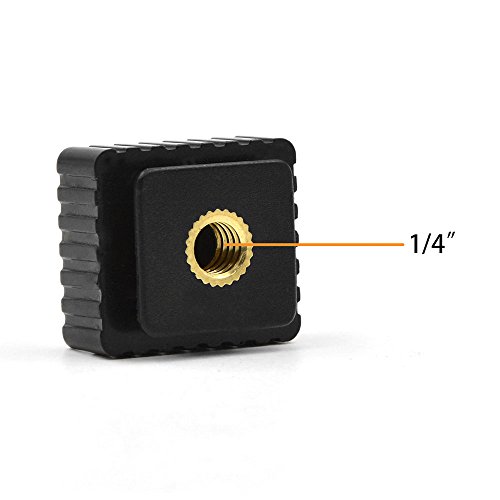 MENGS® 4 pezzi SC di 6 metallo standard hot shoe