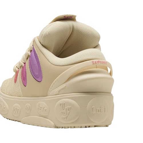 Image of PUMA Mens La France Bright Lights Lace Up Sneakers Shoes Casual - Beige