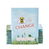 American Meadows Wildflower Seed Packets ''Bee The Change'' Party Favors (Pack of 20) - Pollinator W