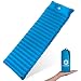LivBright Lightweight Sleeping Pad for Camping, Backpacking, Hiking - Ultralight and Compact Inflatable Air Mattress Pads - Thick and Durable Design with Built-in Pillow for Indoor and Outdoor Use
