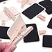 Cosmos Pack of 12 Pcs Erasable Wooden Chalkboard Label Clips Message Memo Boards Clips