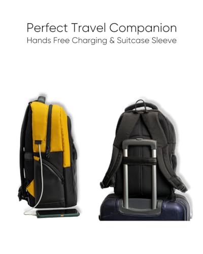 Image of RASHKI CLEO - Functional Office Bagpack| 15.6 Inch Laptop Compartment| Travel Backpack | 27 litres capacity