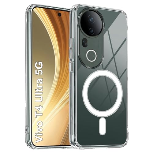 Image of Zapcase Back Case Cover for Vivo T4 Ultra 5G | Compatible for Vivo T4 Ultra 5G Back Cover | Scratch-Resistant Back Cover | Clear