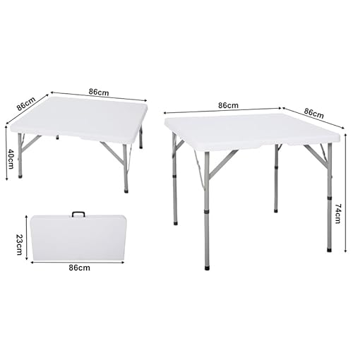 Lakhow LA-86L Square Folding Card Table thumb #2