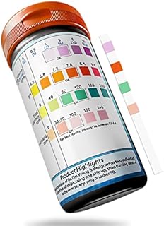 Pool and Spa Test Strips - Medical-Grade Precision Hot Tub Test Strips - 4-1 Pool Test Kit - Testing pH, Free Chlorine(Bromine), Total Alkalinity & Cyanuric Acid - 100 Strips Water Test Strips