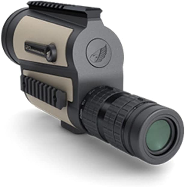 German Precision Optics GPOTAC 45 15-45x60 Spotting Scope, Straight, Black/Desert Sand, TS100