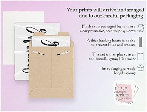 Miniatura 3 de Get Naked - Funny Bathroom Wall Decor - Minimalist Wall Art - Typography Art Print - Unframed (8x10)