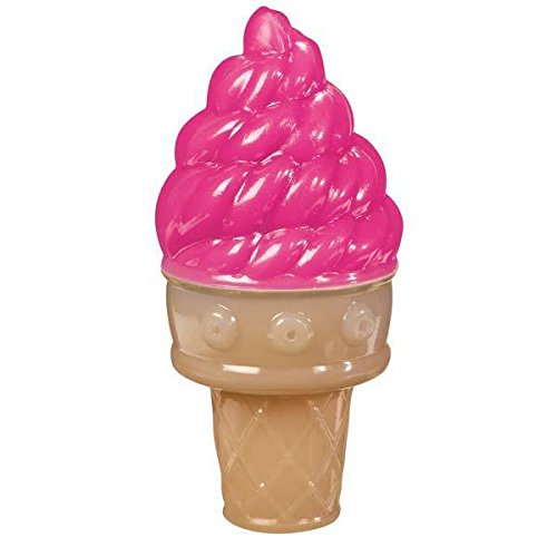 CP Mini Cooling Dog Toys Fun Summer Ice Cream Cone or Popsicle Choose Color & Shape(Pink Ice Cream Cone)