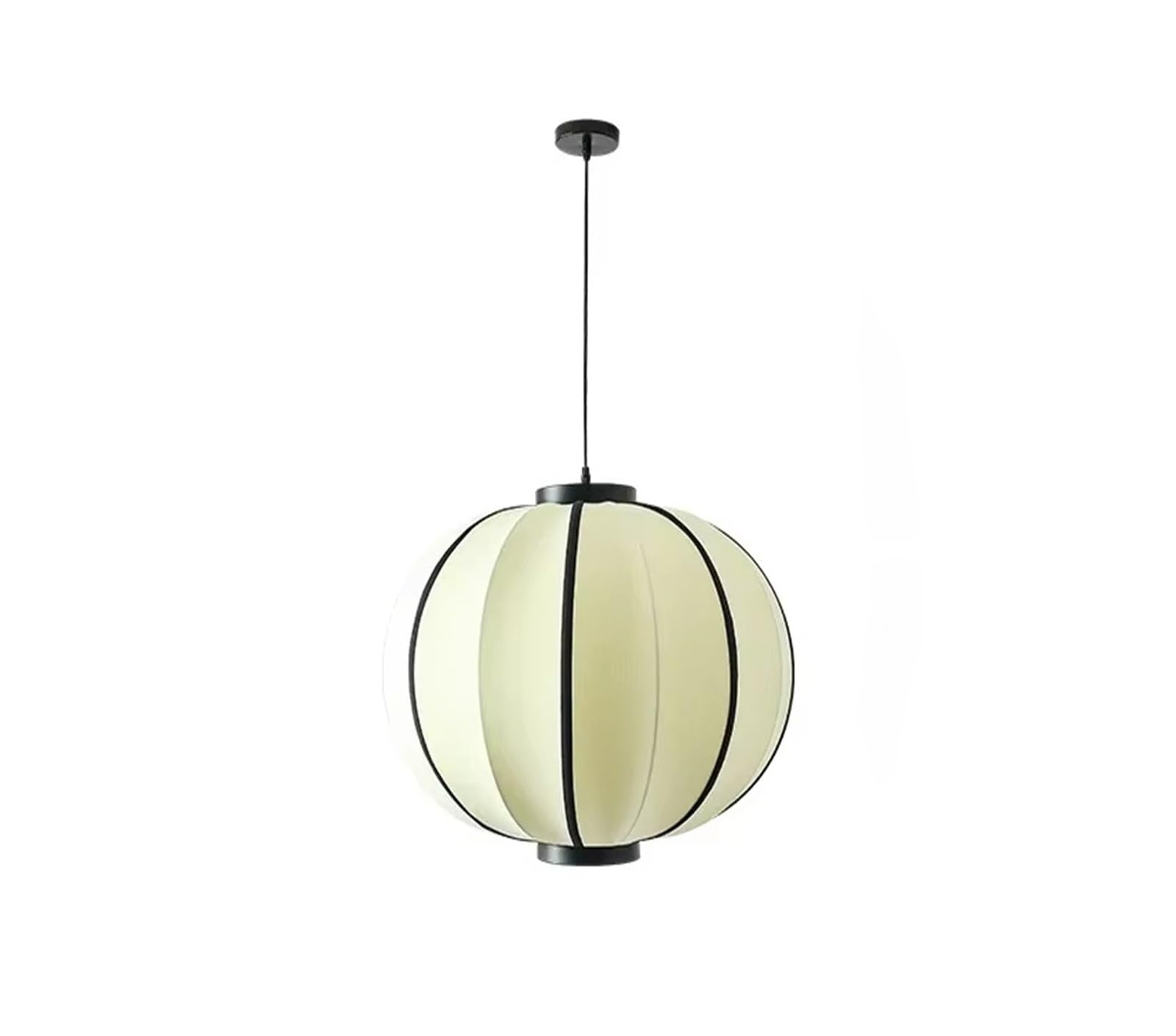 KXEcoLife Fabric LED Ceiling Chandelier with Glossy Home Decoration Lighting Fixtures