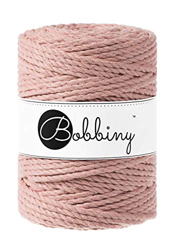 Bobbiny Cordon macramé 3 plis 5 mm
