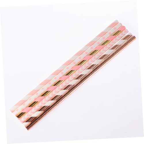 Ipetboom 150 pitillos de papel biodegradables para fiestas miniatura 3