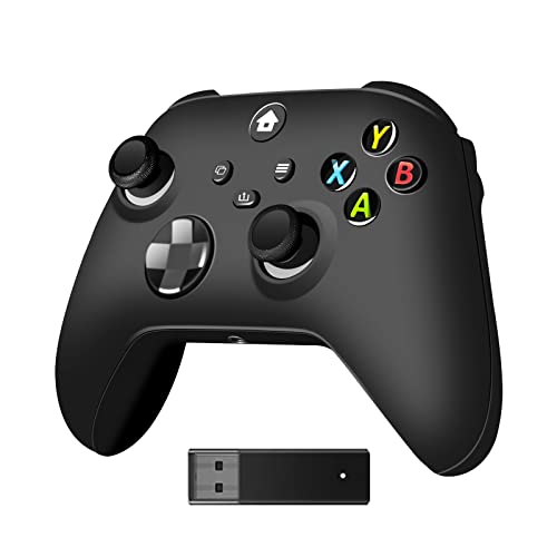 ARCELI Xbox One Controller, Wireless Xbox Controller, Xbox One Gamepad 2,4 GHz Adapter, Xbox Gamepad Sensing Joystick, Kompatibel mit Xbox One/Xbox One S/Xbox Serie X/PC Controller