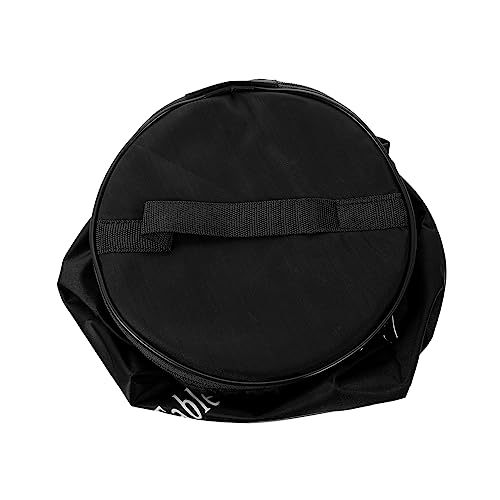 SUPVOX Portable Oxford Cloth Table Tennis Ball Bag Multi Function Sports Ball Storage Pouch with Zipper Breathable and Outdoor Pingpong Holder for Gym School and Team Use