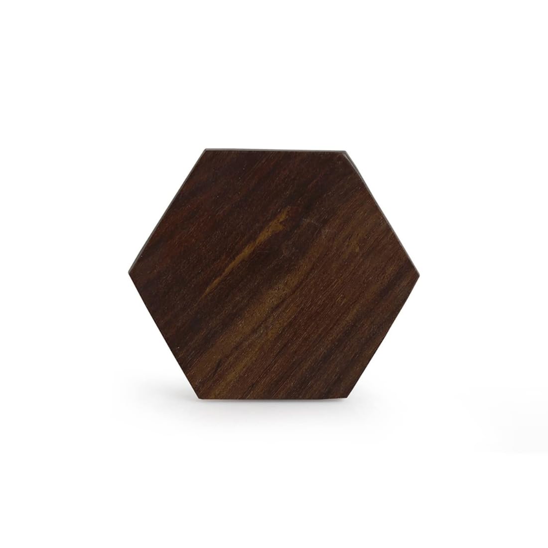 Wooden Expert Pack of 2 Cornered Spring' Wooden Coasters Set of 2 (Brown, Sheesham Wood)|Coasters for Dining Table for Hot Pots Tea Coasters Table Coasters Tea Coaster Set Coster Wooden Coaster 3