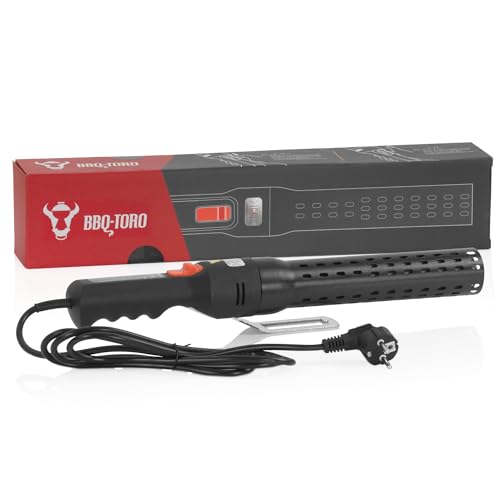 BBQ-Toro IGGI Allume-barbecue électrique Noir/noir 2000 W, 650 °C | Allume-charbon électrique...