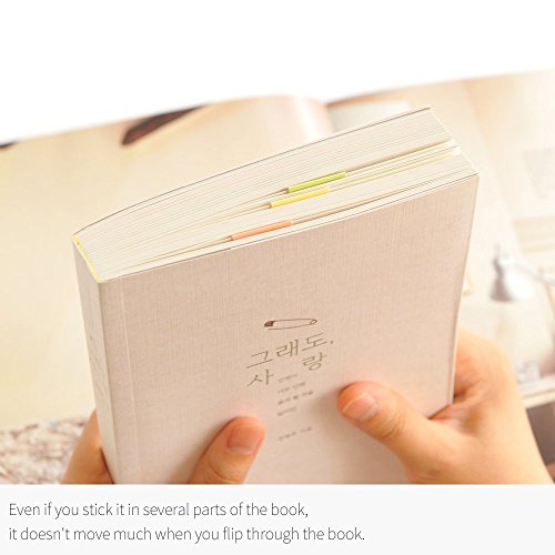 Monolike Magnetic Bookmarks Pastel, Set Of 5 #TOP6