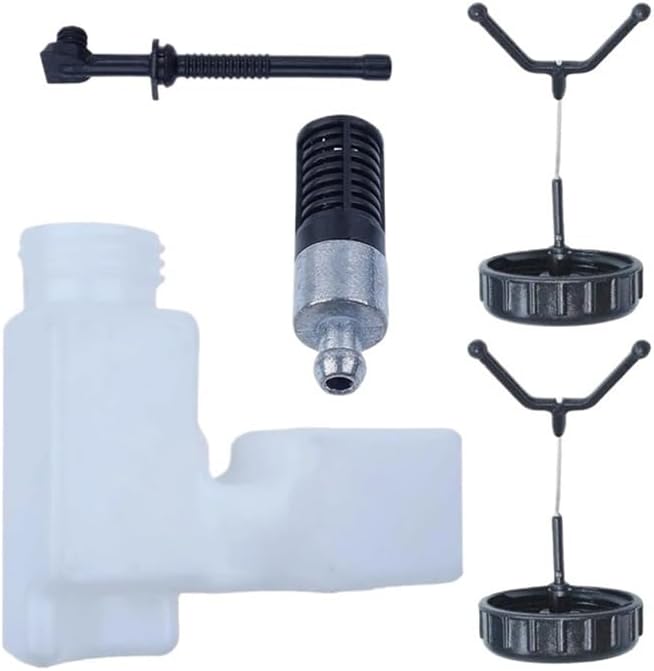 燃料タンクキャップ2個、オイルフィルター＆ホース付き、MS170 MS180 017 018チェーンソー用