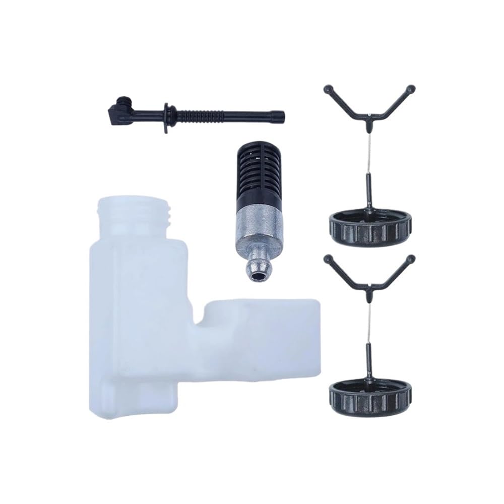 Kit bouchons de réservoir de carburant et tuyau de filtre pour tronçonneuse MS180