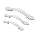 Produktbild Delmkin 10x Möbelgriffe Schrankgriff Schubladengriff - Bohrlochabstand: 64mm/ 96mm/ 128mm Bogengriff (96mm, A)