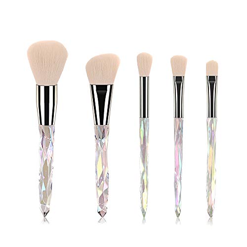 Preisvergleich Produktbild Edary Verfassungs-Bürsten-5-Kristall-Verfa... Pinsel Foundation Pinsel Schönheit Werkzeuge