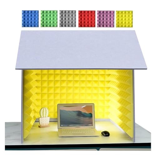 Cabine insonorisée portable de bureau verte pour le télétravail calme
