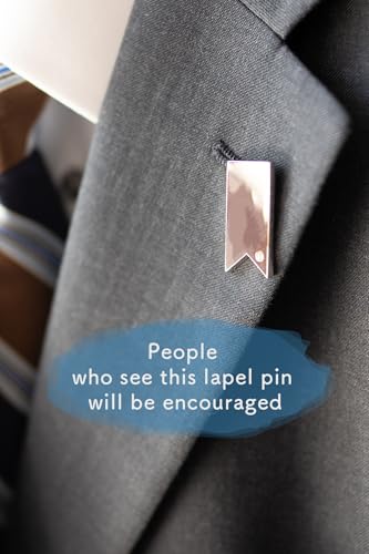 Image of Awareness Ribbon Lapel Pin Ribbon Support Colors Brooch Pin Badges