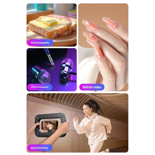 Lampe de remplissage LED rechargeable contre les vidéos sombres