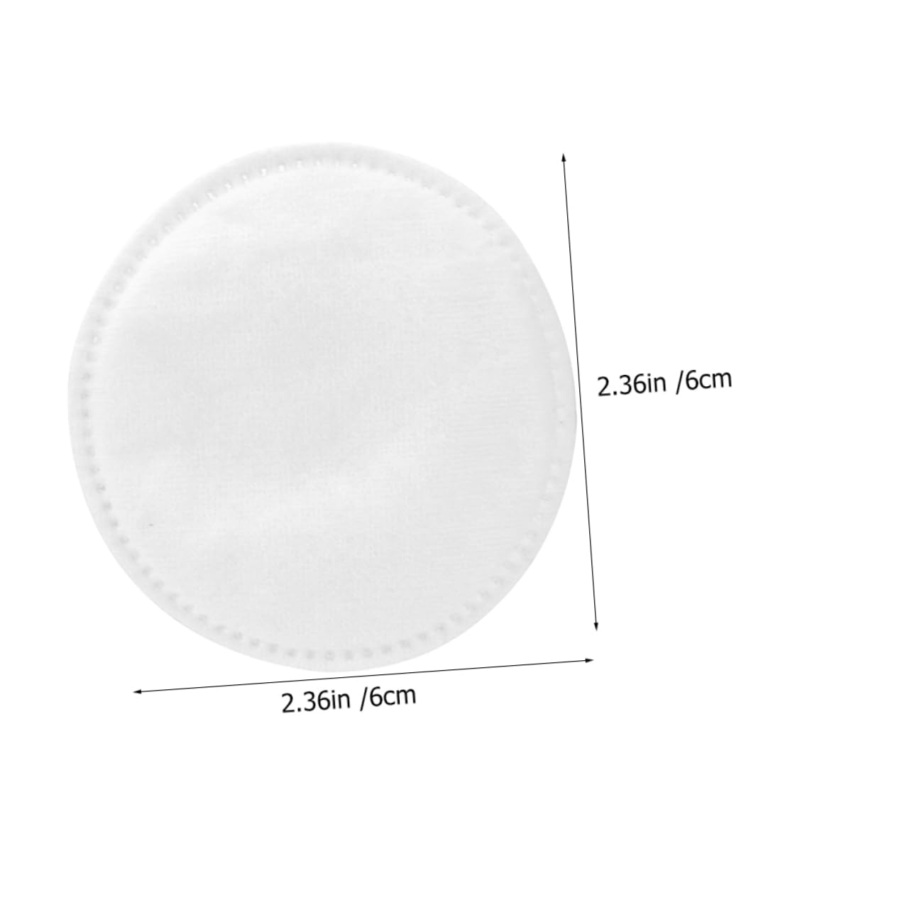 SOESFOUFU Makeup Removal Pads 100pcs Round Compact Face Pads Reusable Toner for Daily Use Great for Women