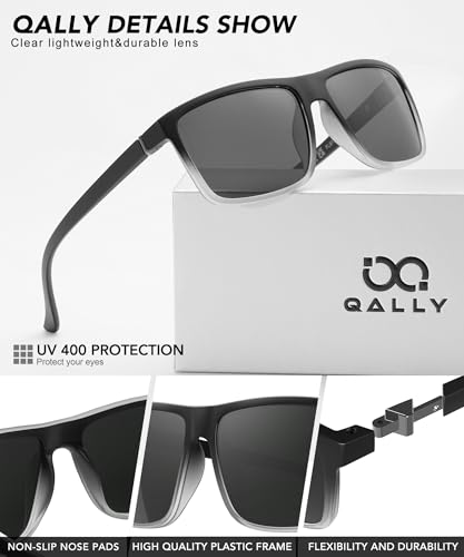 Image of Polarized Sports Sunglasses for Men Women, UV400 Protection Mens Sunglasses Wrap Around Sun Glasses for Cycling Running