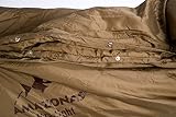 AMAZONAS Ponczo podwodne 2 w 1, hamak, ochrona przed ciepłem i ponczo do 0°C, 260 x 120 cm, 990 g, kolor brązowy, wymiary opakowania 1 010 g