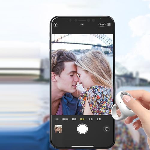 Anillo de control multimedia inalámbrico con clicker remoto para pasar páginas en tableta 3