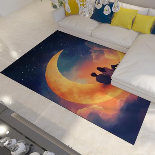 Tapis lavable 160x230cm antidérapant et doux à poils bas - 2
