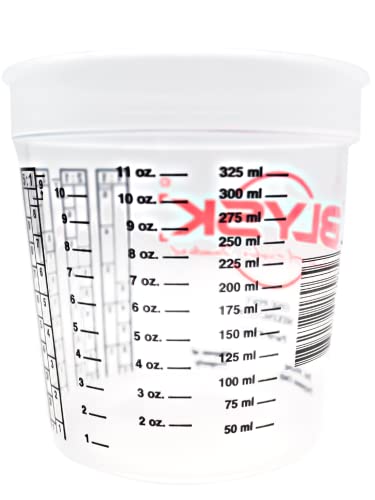 Blysk And Mack The Xcaliber, Pinstriping Lines, Shading, And For Sharp Detail Brush Bundle With Free Pint Mixing Cup Set, Artist Brushes, (1, 000) #TOP5