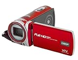 Polaroid ID975-RED16MP Camcorder with 3-Inch LCD Touch Screen (Red)