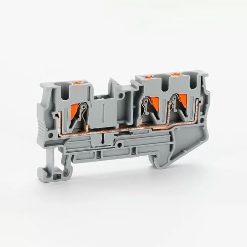 Terminales push-in de 3 conductores PT4-TWIN: conexión eléctrica rápida de 4 mm²